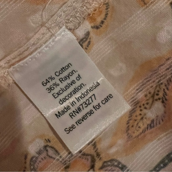 Sonoma Goods For Life Ruffle Sleeve Smocked Maxi Dress NWT Medium - Picture 9 of 9